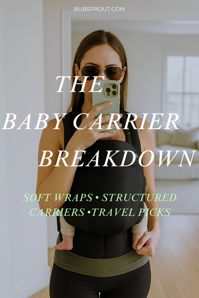 Baby carrier breakdown