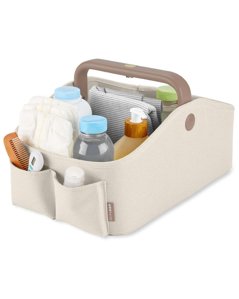 baby diaper changing station setup
